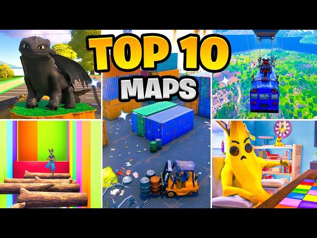 TOP 10 FORTNITE CREATIVE 2.0 MAPS