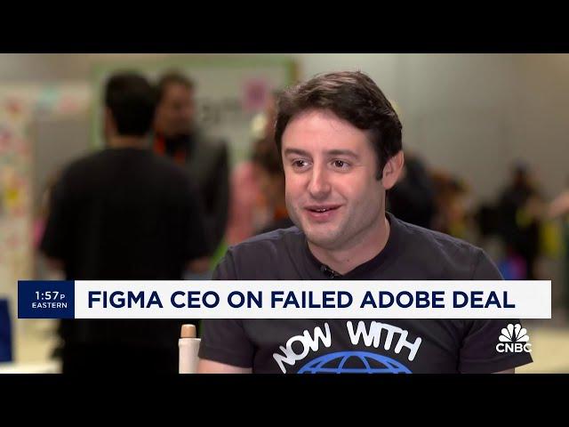 Figma CEO on failed Adobe deal, startup landscape, big redesign with AI