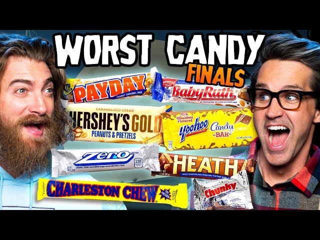 Worst Halloween Candy Bar Taste Test (Finals)