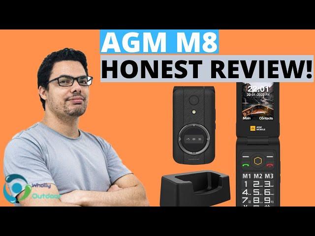 THE BEST RUGGED FLIP PHONE? AGM M8 Honest Review!