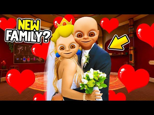 NEW BABY LOVE DAILY LIFE but MARRIED? | (very funny) Funny Gaming Moments With Baby In Yellow