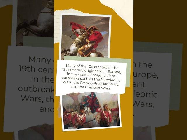 History of International Organizations pt 1