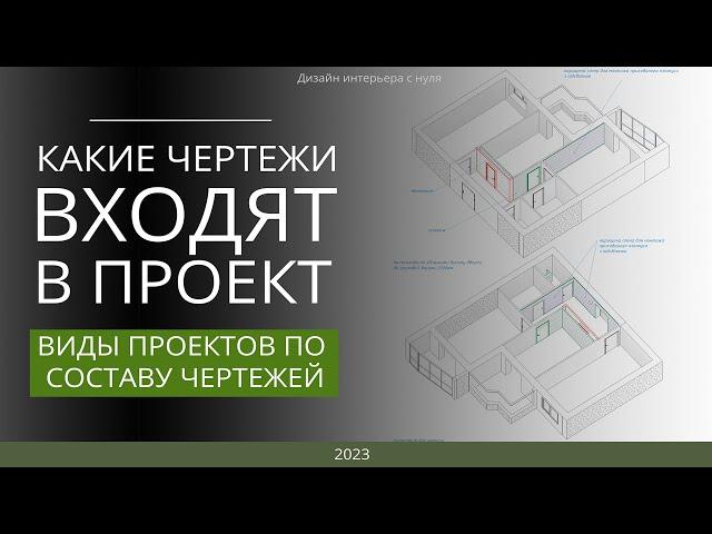 Состав дизайн-проекта. Какие чертежи входят в дизайн-проект. Виды дизайн-проектов.