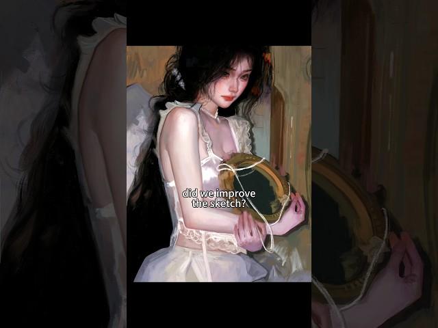 How to improve the drawing? #drawing #digitalart #painting