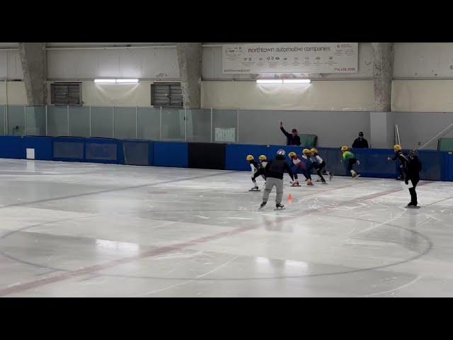 Max Yu, Short Track Speed Skating: Buffalo Short Track Championships 500M Super Final - Highlights