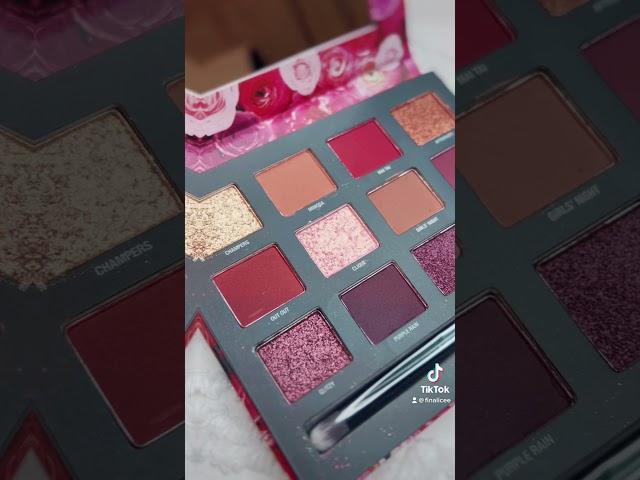 Valentines Vibes with W7 Let’s Party Eyeshadow Palette #makeup #drugstoremakeup #w7