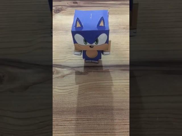 Kağıttan SONIC yapımı