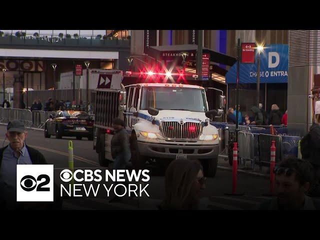 NYPD stepping up security outside MSG for Trump rally