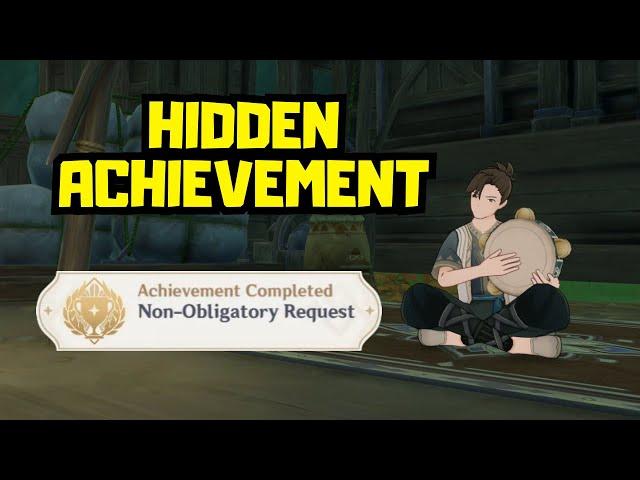 HIDDEN ACHIEVEMENT "Non-Obligatory Request" in Sumeru | Genshin Impact