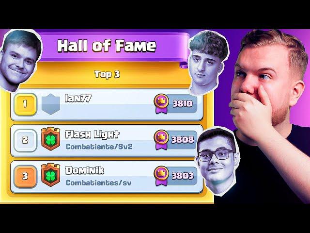 MOHAMED LIGHT VS THE BEST PLAYERS IN THE WORLD! CLASH ROYALE SEASON END