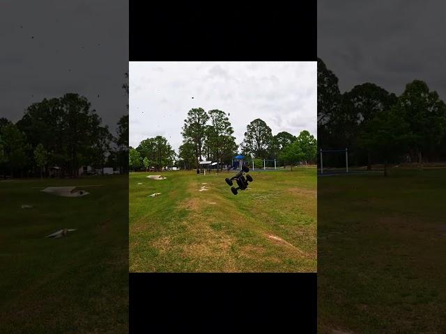 Outcast 4S on 6S straight send! #sendit #fullsend #letsgo #rcbashing #customrc #rctruck #rcfun