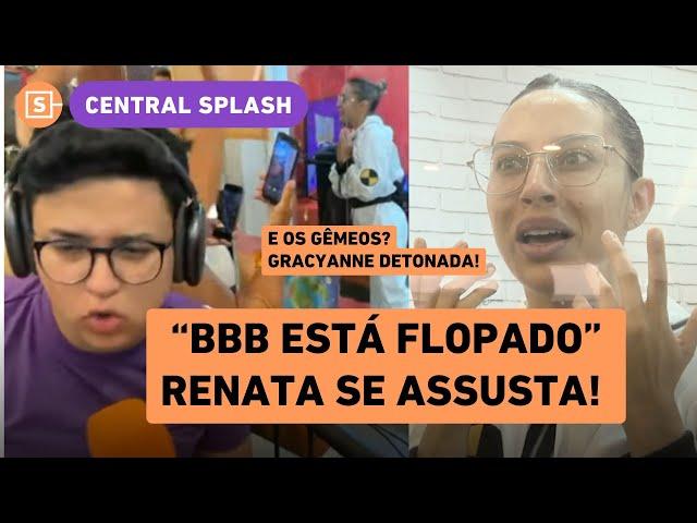 BBB 25: Renata é trollada com gritos e recebe recados ao vivo na Vitrine! Veja momento!