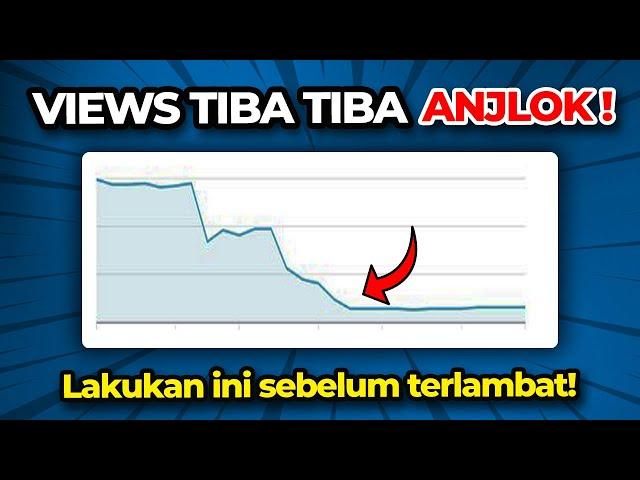 Banyak Channel Berguguran Karena Mengabaikan Hal Ini - Cara Ampuh Mengatasi Views Menurun