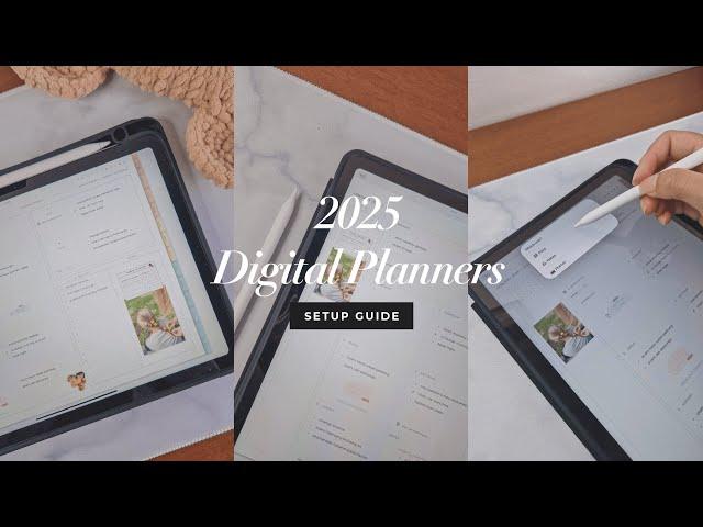 The BEST 2025 Digital Planners  Setup Guide + FREE Planner Samples 