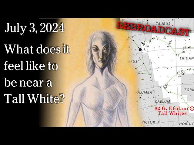 July 3, 2024 - REBROADCAST What does it feel like to be near a Tall White?