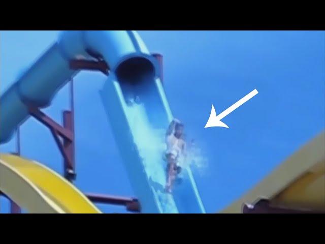 WATER SLIDE FAILS COMPILATION