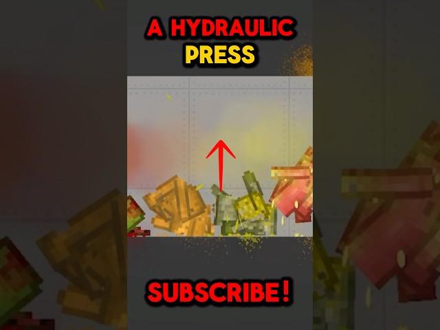 How To Make A Hydraulic Press In Melon Playground ️
