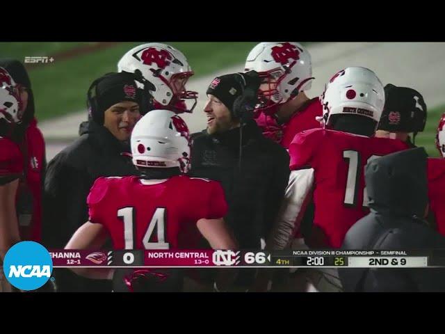 All NINE TDs from North Central's 66-0 DIII football semifinal win