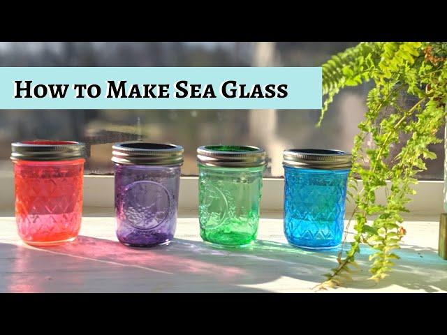 DIY SEA GLASS BOTTLES || Easy Sea Glass Tutorial