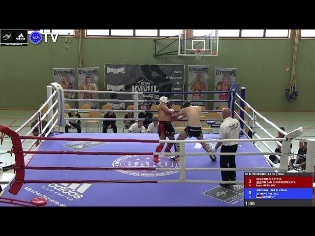 BM Ring 22 - K1 - ELITE Herren -86kg Patryk Kedzierski vs Florian Grosshauser