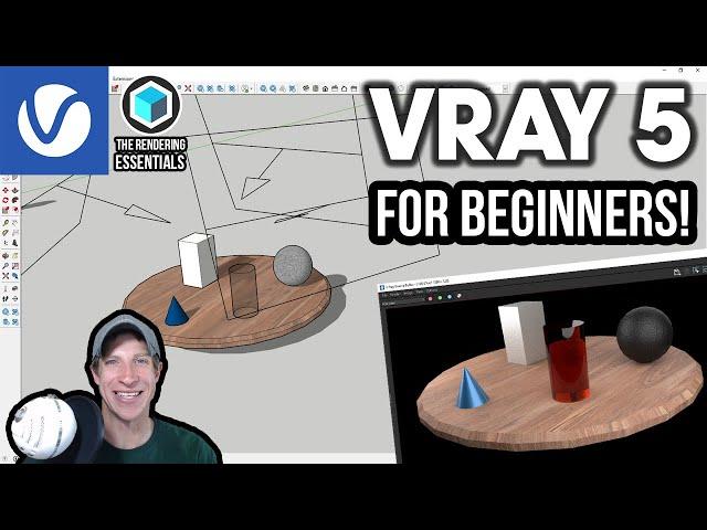 Getting Started with VRAY 5! Beginners Start Here!