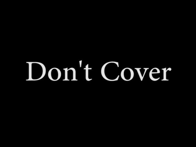 Ed Sheeran - Don't - Cover (Tobias R.)