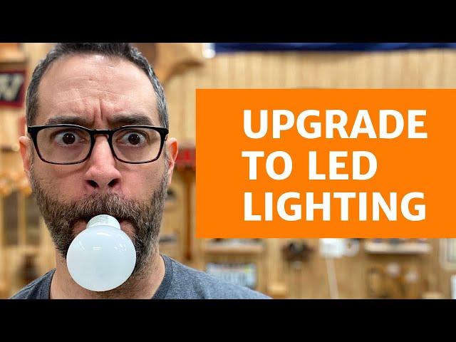 Upgrade to LED Shop Lighting!