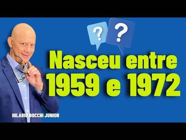 Nasceu entre 1959 e 1972? Tem entre 52 e 65 anos? TH #aposentadoria #inss #shorts