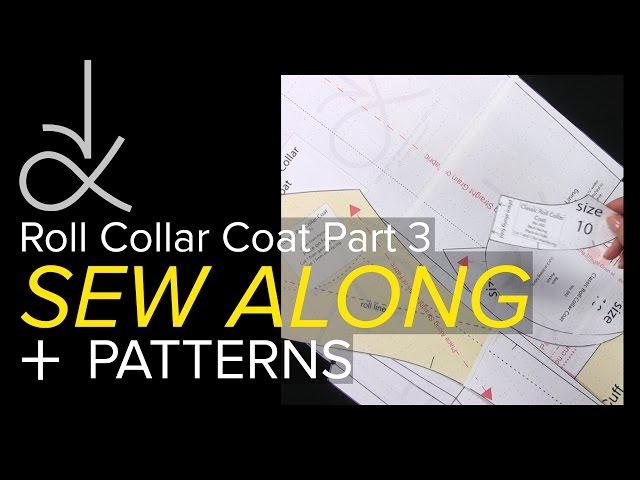 Sewing a Coat, A Sew Along. Part 3, Taping Up & Cutting Out the Sewing Pattern
