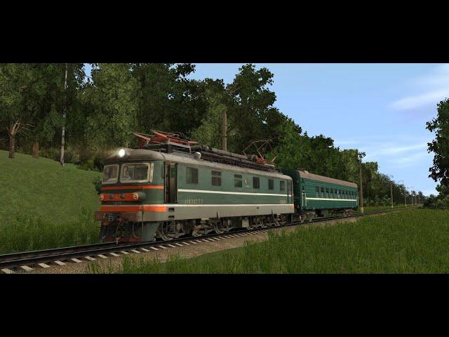 [TrainZ 12] Запуск ЧС2-627 и манёвры под состав.