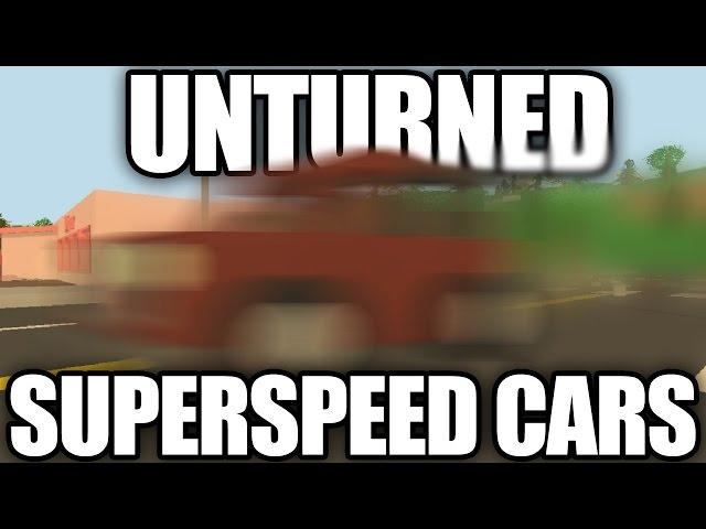 Unturned: How To Make Superjeeps (Infinite Speed)