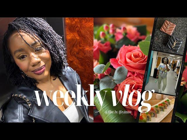 WEEKLY VLOG | I WENT TO THE HOSPITAL, WITH FRIENDS, LUXURY MAKEUP, ULTRAHUMAN RING & MORE | IFEYINWA