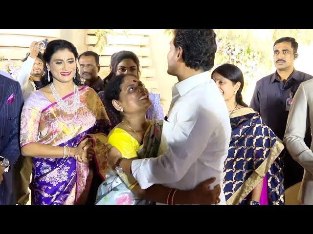 CM Jagan Attends Ys Sharmila Son Raja Reddy Engagement | YS Jagan | YS Sharmila | Mana Stars