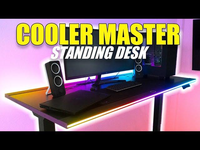 First RGB Standing Gaming Desk - Cooler Master GD160 Review!