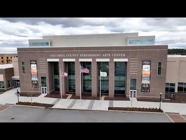 Columbia County Performing Arts Center Aerial View