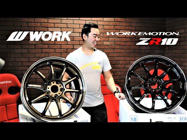 WORK EMOTION ZR10 - WORK WHEELS JAPAN Full Review (18x8.5 / 18x9.5)