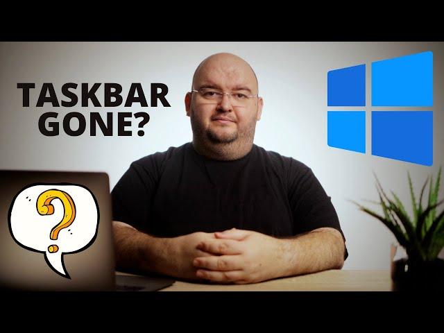 How To Fix WINDOWS 10 TASKBAR NOT WORKING