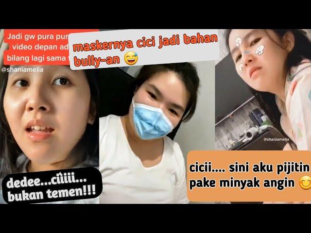 Meitha dan cici || masker cici jadi bahan bully-an|| cicii.. sini aku pijitin kakinya!!!