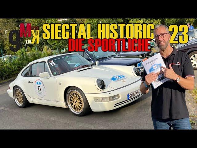 ADAC Siegtal Historic 2023 – Die Siegerland Oldtimer-Rallye rund um Kirchen