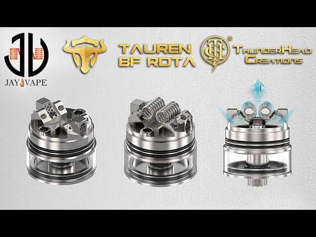 Thunderhead Creations Tauren RDTA Build & WickTutorial