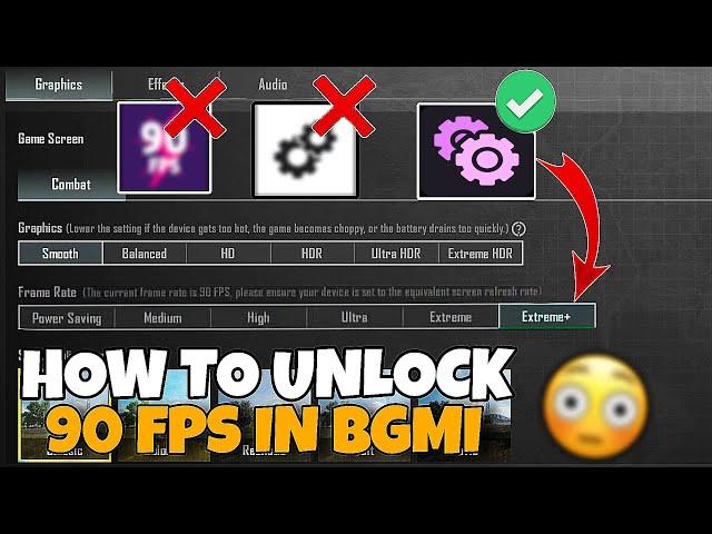 90 FPS  Best GFX Tool for Bgmi | How To UNLOCK 90 FPS in BGMi / PUBG 3.3 Update