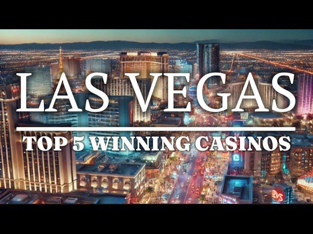 Top 5 MOST WINNING CASINOS in Las Vegas for 2024! CASINOS DON'T WANT YOU TO KNOW THIS