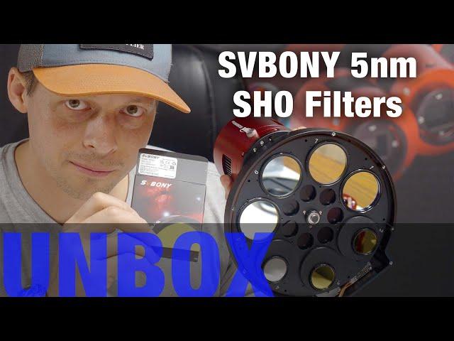 SVBONY 5nm SHO Filter Unboxing