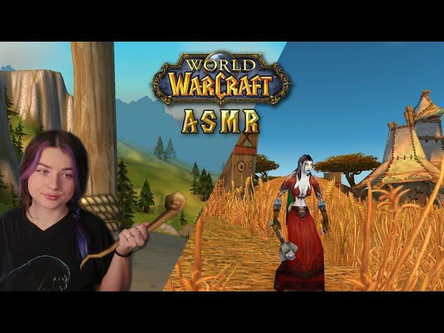 ASMR Questing in The Barrens & Mulgore in Classic WoW  Relaxing In-Game Music & Whispering