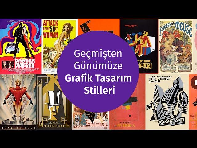 Geçmişten Günümüze Tüm Grafik Tasarım Stilleri