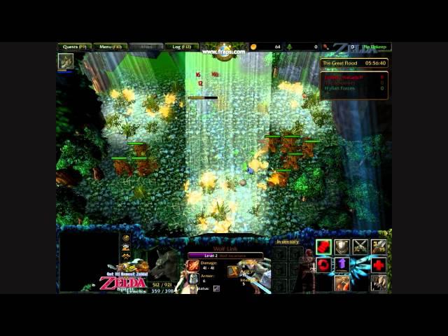 Warcraft III Legend of Zelda RPG Gameplay - Part 1