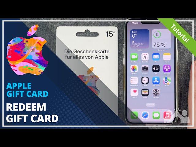 Apple Gift Card 2023 - Redeem in AppStore -  -  -  - Instruction |Tutorial