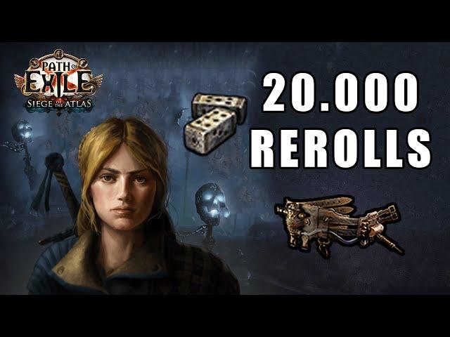 20.000 Rerolls Gwennen Gamble | How Many Magebloods? - Path of Exile