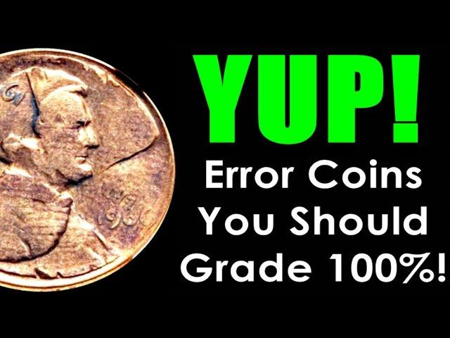 MAJOR Coin Errors You Need To Grade 100% Of The Time!! | DO NOT SECOND GUESS