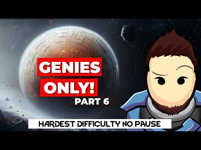 RimWorld - Genie Only Transhumanist Run Day 6 | 500% No Pause